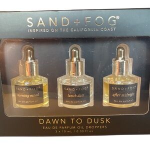 SAND + FOG Dawn to Dusk Eau de Parfum Oil Droppers Set